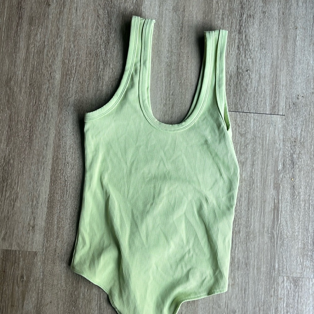 Abercrombie green bodysuit